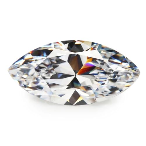 1.5X3-10X20mm 5A Marquise Cubic Zirconia Stones White ZirconΗpWG[ 2x4mm (100pcs)