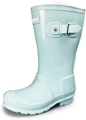 Amoji Girl Easy On Rain Boots Little Kid/Big Kid