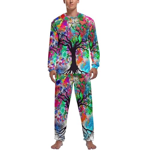Ensemble de pyjama homme manche longue aux finitions soignées et élégantes