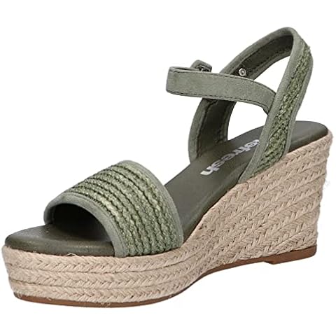 Refresh 79783 Sandalias Con Cuña Mujer Caqui 38 EU Cover