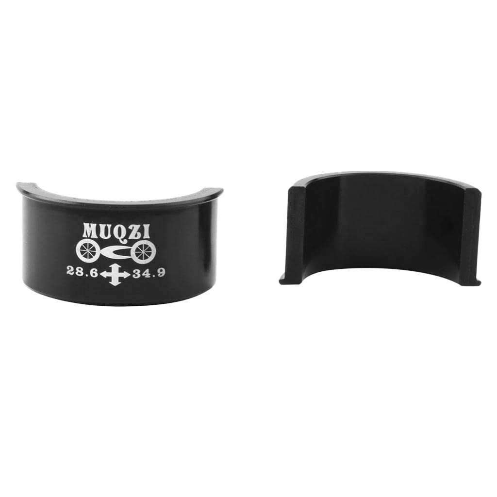 T TOOYFUL Adattatore per Fascetta per Deragliatore Anteriore per Bicicletta Mountain Bike da 28,6 A 34,9 Mm