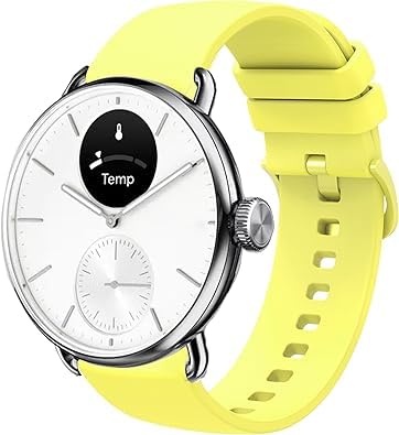 Correa de silicona suave para Withings ScanWatch, ideal para deporte y rutina