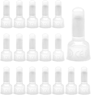 CEEYSEE 100Pcs Closed End Wire Connectors Nylon Crimp Caps Crimp Closed Line Splice Terminals Connectors (CE2)