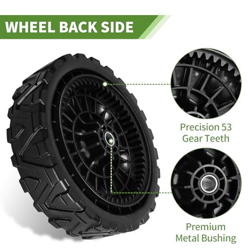 Lawn Mower Wheel - Back Side