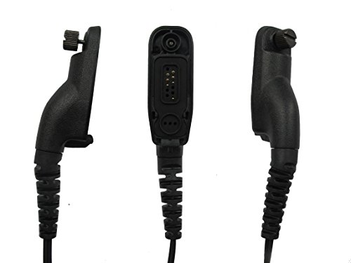 Auricular de tubo de 2 cables Motorola XPR 7580e para evitar ruidos externos 4