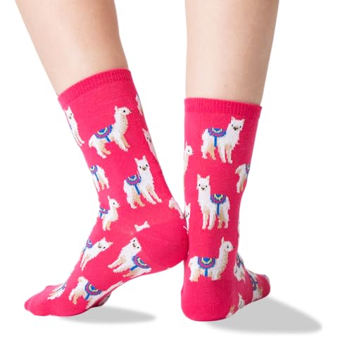 Image of Hot Sox Women's Novelty Geometric Pattern Crew