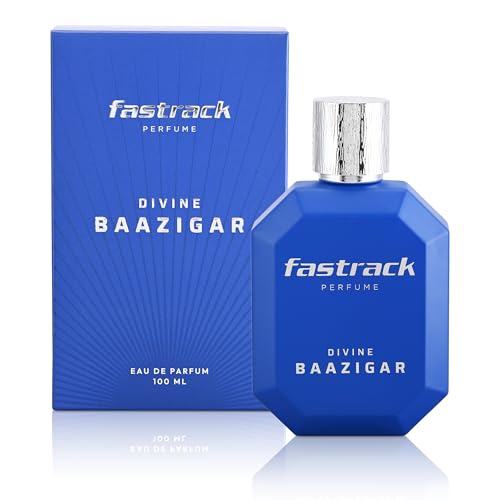 Image of Fastrack X DIVINE Baazigar |Perfume for Unisex | 100 ml EDP |Long lasting Smell | Fresh Aqua scent for Unisex | Best gift for Men & Women | Celeb Perfume