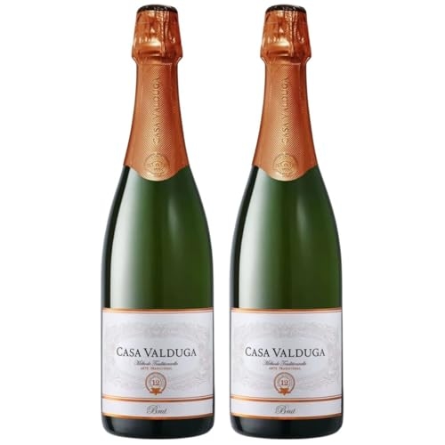 Kit 2 Espumantes Branco Casa Valduga Brut Arte Tradicional 750ml