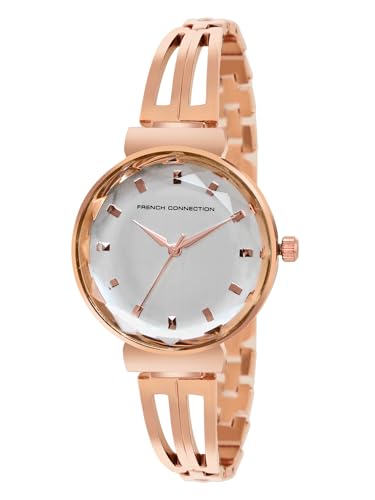 Image of French Connection Black Dial Color Watch for Women - FCN053B