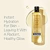 Neutrogena Body Oil Light Sesame Formula, Dry Skin Moisturizer and Hydrating Body Massage Oil for Radiant and Healthy Looking Glow, Nourishing Bath Oil for Sheer Moisture, 16 FL OZ