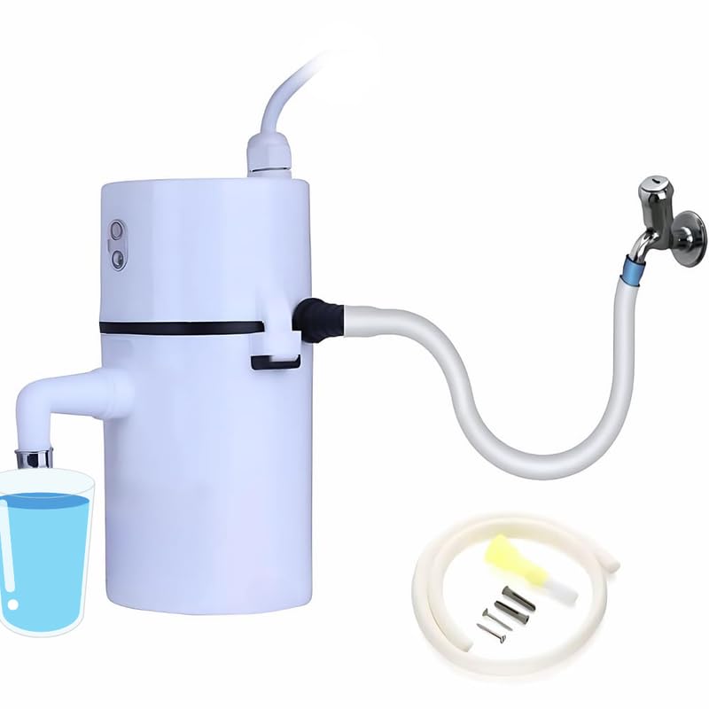 Drumstone 𝐆𝐑𝐄𝐀𝐓 𝐈𝐍𝐃𝐈𝐀𝐍 𝐃𝐄𝐀𝐋 15 YEARS WARRANTYInstant Water Heater, Portable Geyser for Kitchen & Home, Mini 1 Ltr Instant Geyser with 3-Second Heating,nergy-Efficient – Multi-Color-image-6