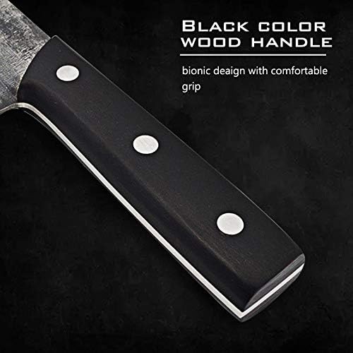 DAXXIN Meat Cleaver,Cleaver Knife, 8.3inch Cleaver Knife Handmade Forged Butcher Knife Stainless Steel Kitchen Knife for Meat Fruit Fish Vegetables Chef Knife Boning Knife