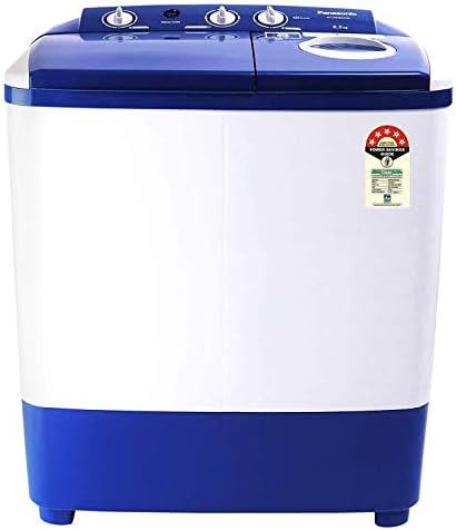 Panasonic 6.5 kg 5 Star Semi-Automatic Top Loading Washing Machine (NA-W65E5ARB, Blue, Powerful Motor)