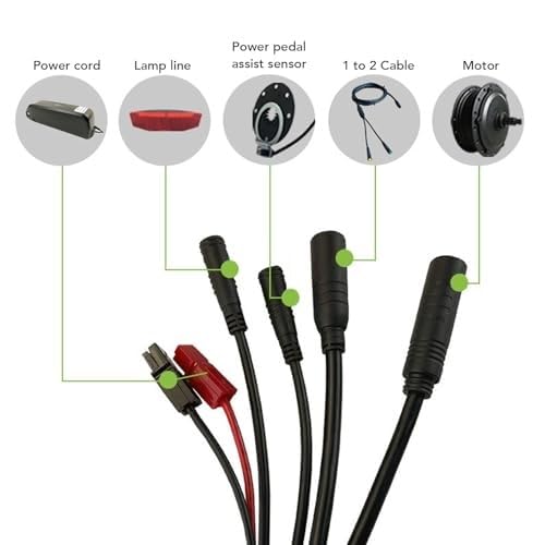 Pannello in lega di alluminio del controller 15A Display UKC3 Kit di conversione del ciclo elettrico Sensore di assistenza al pedale dell'acceleratore a pollice regolatore per monopattino elet