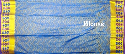 Image of VFCollections Women's Kanchipuram Silk Pure Pattu Sarees With Blouse