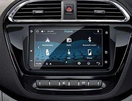 Hydrophobic 9H Unbreakable, Shatter Proof, Scratch Resistant Car Infotainment System Screen Protector For (Tata, Tiago-Xz)-image-4