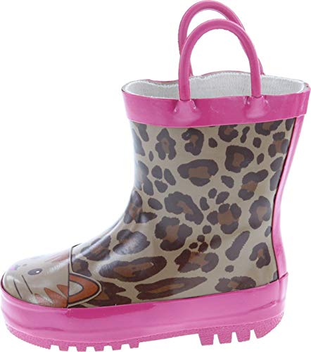 Kids Fashion Print Rain Boots2