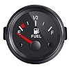 Kraftstoffanzeige,Rupse 2″52mm Universal Auto Kraftstoffstandsanzeige Tankuhr E-1/2-F Zeiger 12V Universal für Auto/SUV