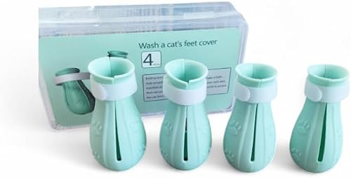 Generic Cat Bathing Scratch-Proof Foot Cover