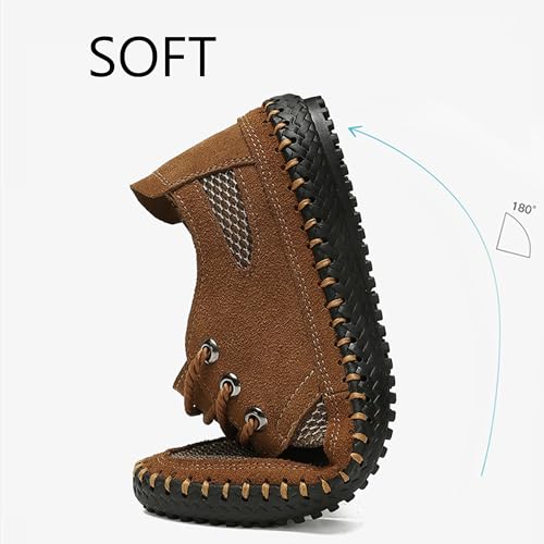 Mens Casual Oxfords Shoes Sneakers Comfort Walking Shoes for Male Slip-On Business Work Office Dress Shoes 5