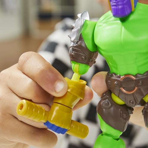 Marvel MixMashers Hulk Custom Avengers Deluxe Mix-and-Match Action Figure & Accessories, 5-Inch-Scale Super Hero Toys for Kids Ages 4+ - image 8