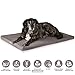 ONVAYA® Hundekissen orthopädisch aus Memory Foam | 95 Grad waschbar | grau | Größe S-XXL | Hundebett | Hundematratze | Hundematte | Liegekissen (L (89 x 60 x 5 cm))