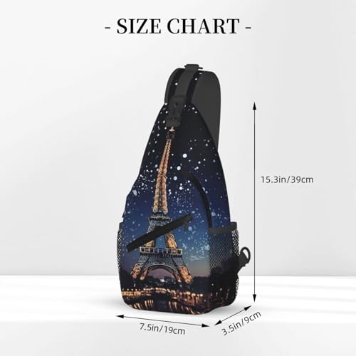 Mochila tipo sling negra para uso urbano miniatura 2