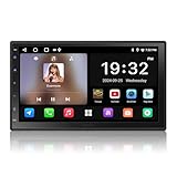 ATOTO A5L 7inch Android Double DIN Car Stereo, in Dash Car Radio with Wi-Fi/Bluetooth/USB, Wireless CarPlay & Wireless Android Auto, GPS Tracking, Mirror Link, HD LRV, A5LG2B7T