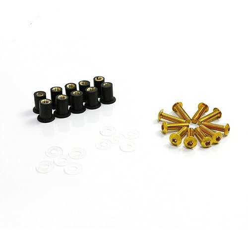 Miniatura 4 de Kit de tornillos de acero inoxidable para parabrisas de motocicleta, tornillos de acero inoxidable para Yamaha YZF1000 R1 2002 2003 2004 2005 2006