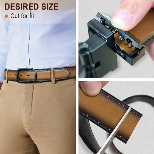 Image of Stretch Belt Men,Bulliant Mens Woven Stretch Braided Belt 1 3 /8