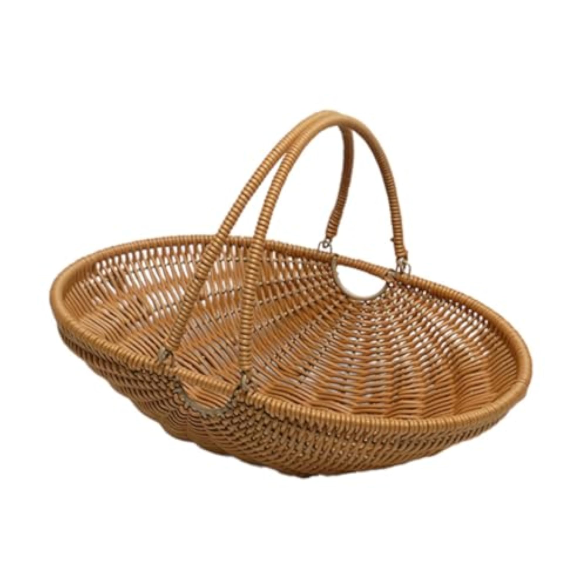 PP Material Picnic Storage Basket for Fruits and Vegetables