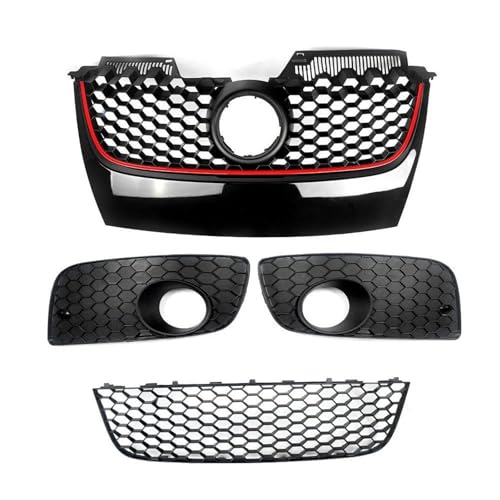 Grille avant calandre de qualité supérieure pour VW Golf 5 2006-2009