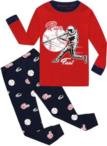 DDSOL Toddler Boys Warm Pajamas Sleepwear Sets