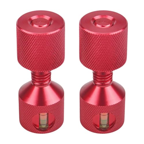 Pasadores de brida de aluminio para solucionar desalineaciones con nivel de burbuja de 8cm 4