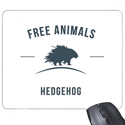 Tapis de souris bleu Hérisson rectangulaire antidérapant beatChong