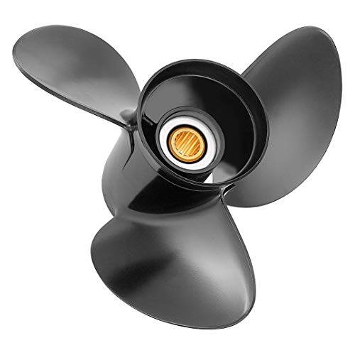 Solas 2411-138-13 Amita 3 Aluminum 3-Blade Propeller - Rh, 13.75" Diameter X 13" Pitch X 13-Spline #TOP2