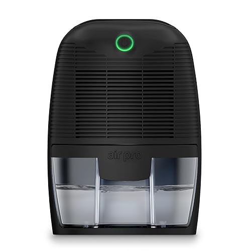 Air Pro Deshumidificador 600ml Portatil, Compacto Y Silencioso - Mini Deshumidificador De Aire Para El Hogar, Oficina, Garaje, Caravana Y Sotano - Eli...