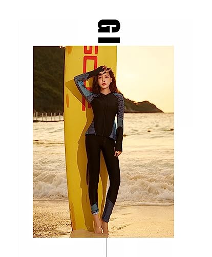 5Pcs/Set Women Burkini Swimsuits Modest Muslim Swimwear Long Sleeve Full Cover Top Swim Pants ​Bathing Suits3