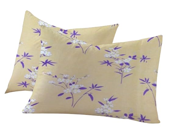 Image of RD TREND 210 TC Premium Glace Cotton Assorted King Size Printed Floral Design Pillow Cover -18 inchX28 inch Inches,(Pack of 8) of Any 16 Pieces Color Multi-1