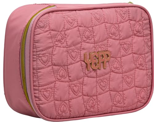 Estojo Escolar Box Quadrado Juvenil Infantil Yepp MF8156-EST (Rosa)