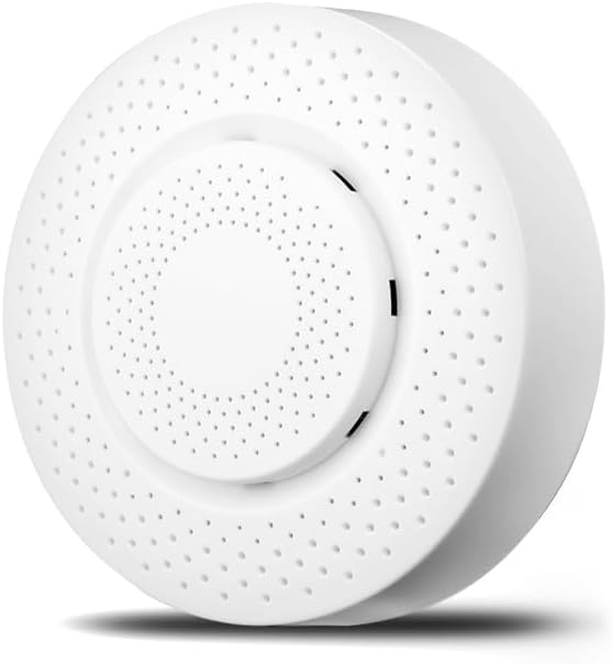 WiFi Smart Air Detector, Formaldehyde HCHO/VOC Detector, CO2, Temperature, Humidity Monitoring, 5 in 1 Tester, for Household, Office,Hotel.