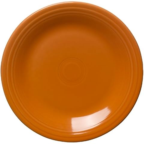 Fiesta 10-1/2-Inch Dinner Plate, Tangerine Cover