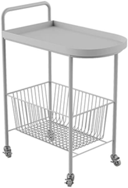 Kitchen Cart Storage Simple Bedside Table Mini Mobile Coffee Bathroom