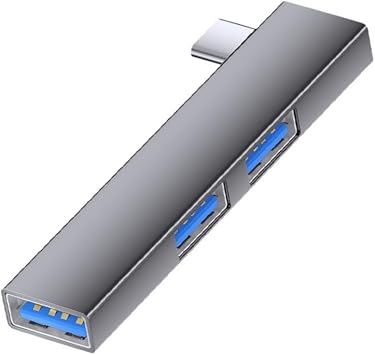 Portable Aluminum USB Type C Converters 3Port USB Expansion Hubs USB Hubs