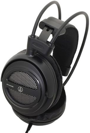 Audio-Technica SonicPro Home Studio - Auriculares Abiertos sobre Oreja, Color Negro