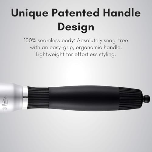 Image of Beaute Secrets Professional Round Brush for Blow Drying Ceramic Ion Thermal Barrel Brush for Precise Styling and Maximum Volume - Lightweight Round Hair Brush for Manageable Hair 25MM