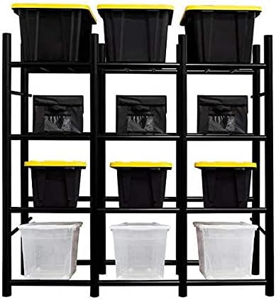 Bin Warehouse DFAE2MBW0431-HD Heavy Duty 12 Tote Rack