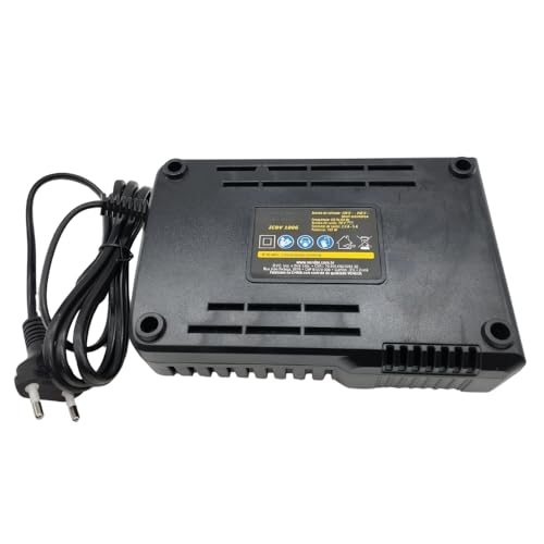 Parceiro das Peças, Carregador de Bateria 18V ICBV1806 Compatível com Chave de Impacto DWT ICID1807