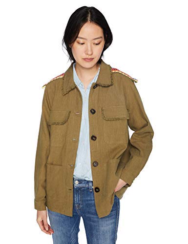 Fringe Trim Utility Jacket 