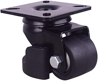 WaiMin Shthde 5 cm koło uniwersalne koło fuma koło komercyjne zamrażarka koło podtrzymujące zamrażarka uniwersalne kółko regulowane wyciszenie maszyna poziome koło